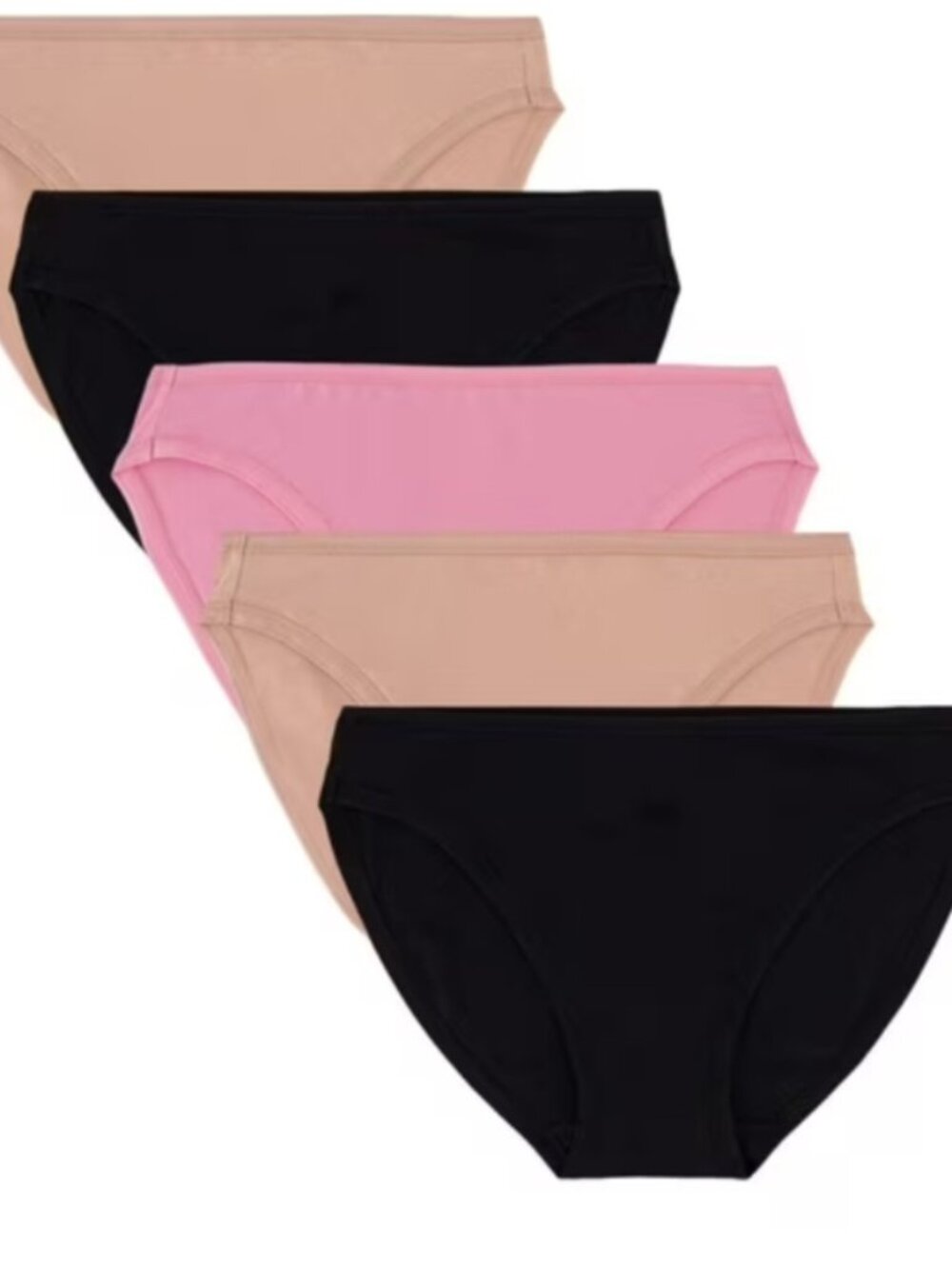 GapBody Women's 5 Pack Organic Cotton Stretch Bikini Size XXL - Picture 2 of 4